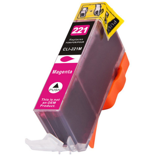 Compatible replacement for Canon Cli-221M (2948B001) magenta ink cartridge