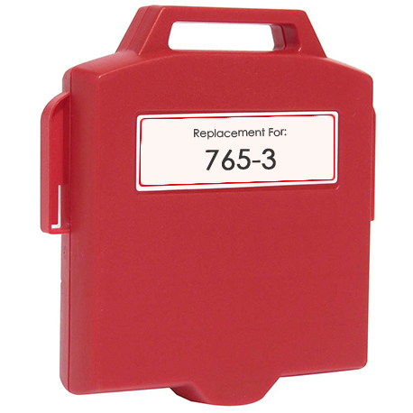 Pitney-Bowes 765-3 red ink cartridge
