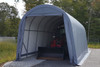 15' Wide x 12' High Round ShelterCoat Wind and Snow Rated Standard 9 oz Poly