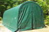 15' Wide x 12' High Round ShelterCoat Wind and Snow Rated Standard 9 oz Poly