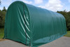 15' Wide x 12' High Round ShelterCoat Wind and Snow Rated Standard 9 oz Poly