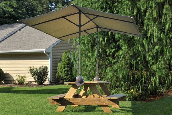 Quick Clamp Canopy, Tilt Mount Desert Bronze Shelters of New England