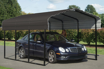 10' Wide x 7' High Arrow Metal Carport 10' Wide x 7' High Arrow Metal Carport