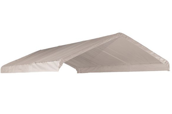 18x40 White Canopy Replacement FR Rated Cover, Fits 2" Frame
