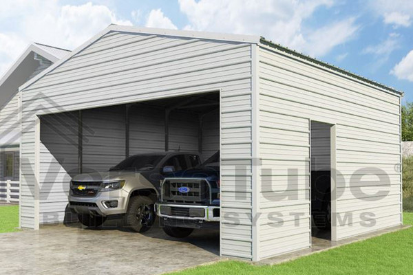 Versatube Frontier Series Garage Shelters Of New England