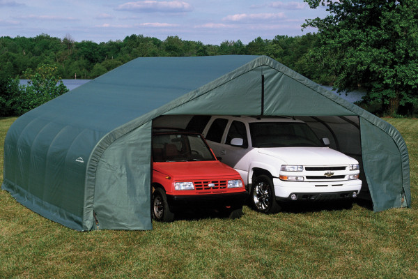 22' Wide x 11' High Peak Standard 9 oz Poly
