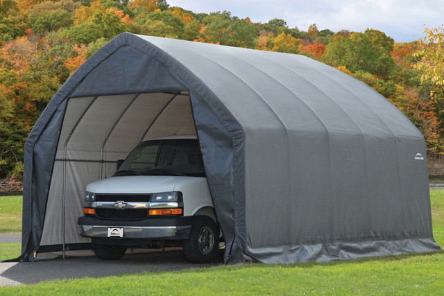 13x20x12 alpine style suv/truck shelter grey - shelters of