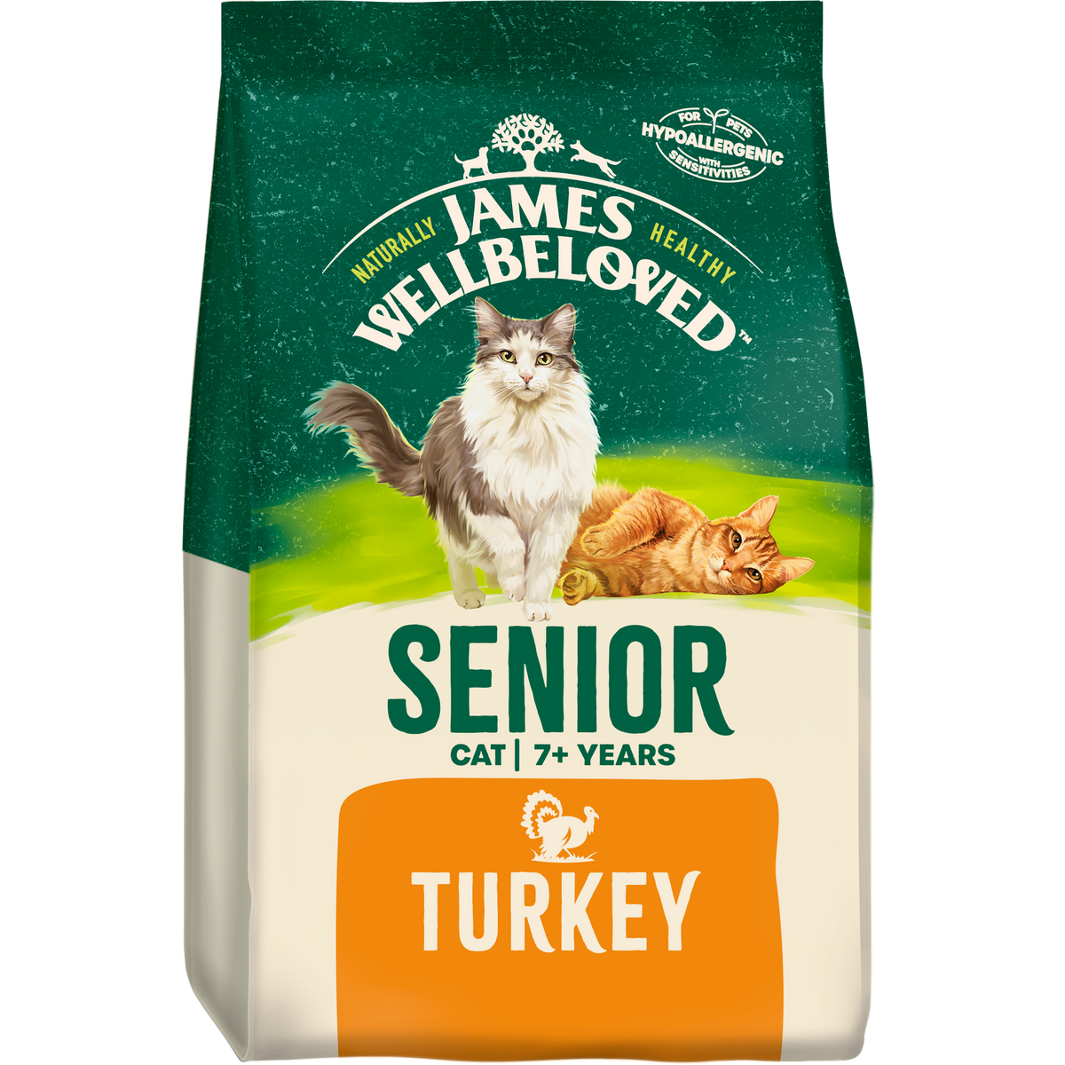 James Wellbeloved Cat Senior Turkey