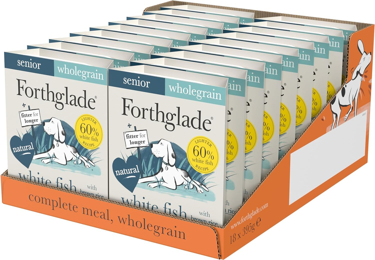 Forthglade Senior white Fish ,B/Rice Veg