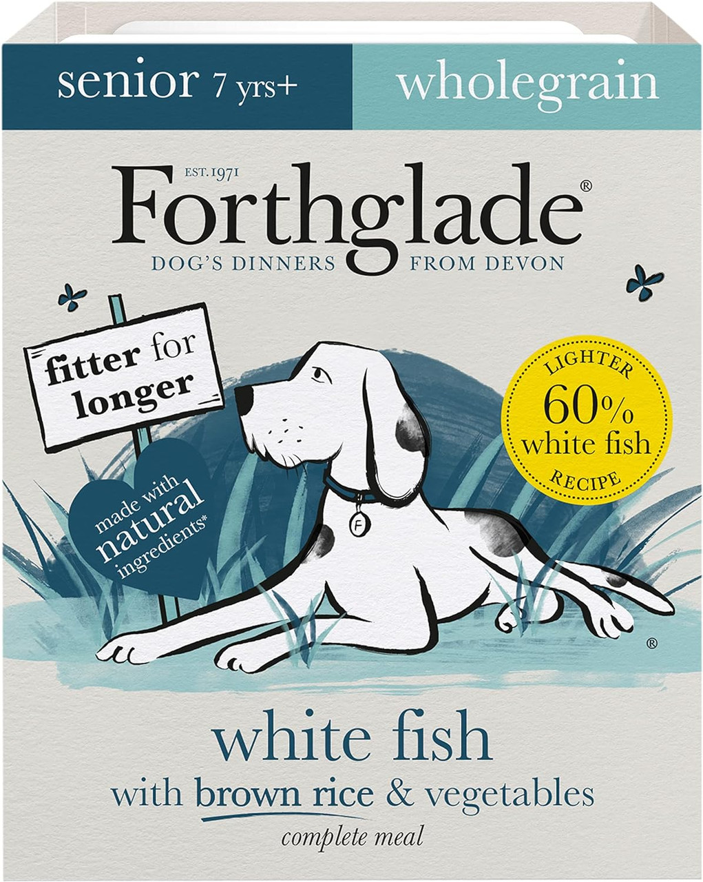 Forthglade Senior white Fish ,B/Rice Veg