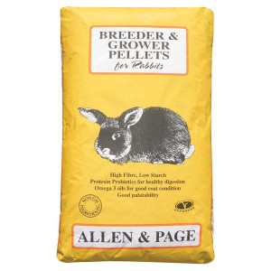 Allen & Page Rabbit Breeder & Grower 20Kg