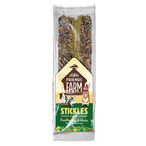Tiny Friends Farm Stickle Hay and Herb Small Animal Treats 100g Tiny Friends Farm Stickle Hay and Herb Small Animal Treats 100g