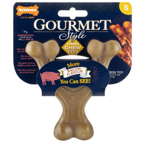 Nylabone Gourmet Wishbone Bacon Nylabone Gourmet Wishbone Bacon