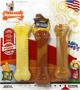 Nylabone Summer BBQ Triple Pack