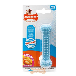 Nylabone Puppy Teething Chew Chicken Extra Small Nylabone Puppy Teething Chew Chicken Extra Small
