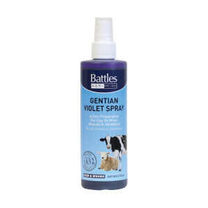 Battles Gentian Violet Spray 240ml Battles Gentian Violet Spray 240ml
