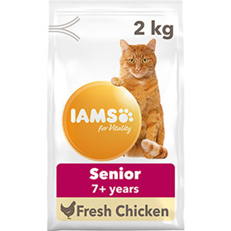 Iams Cat Senior Chicken 2kg