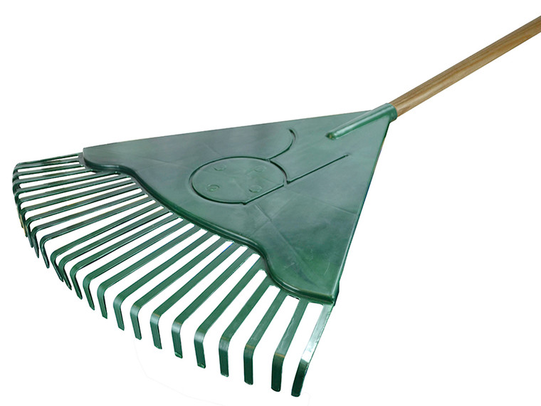 Faithfull Leaf Rake Plastic Head