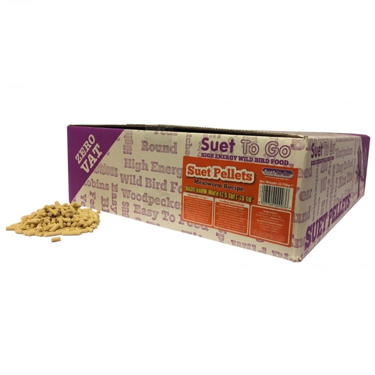 Suet Pellets 12.75kg Mealworm