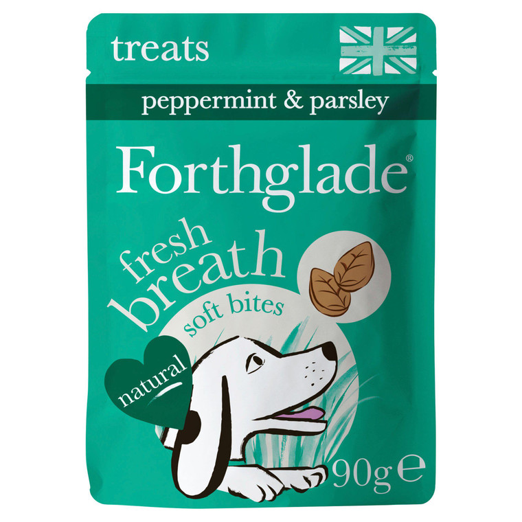 Forthglade Fresh Breath Treats Peppermint & Parsley 90g