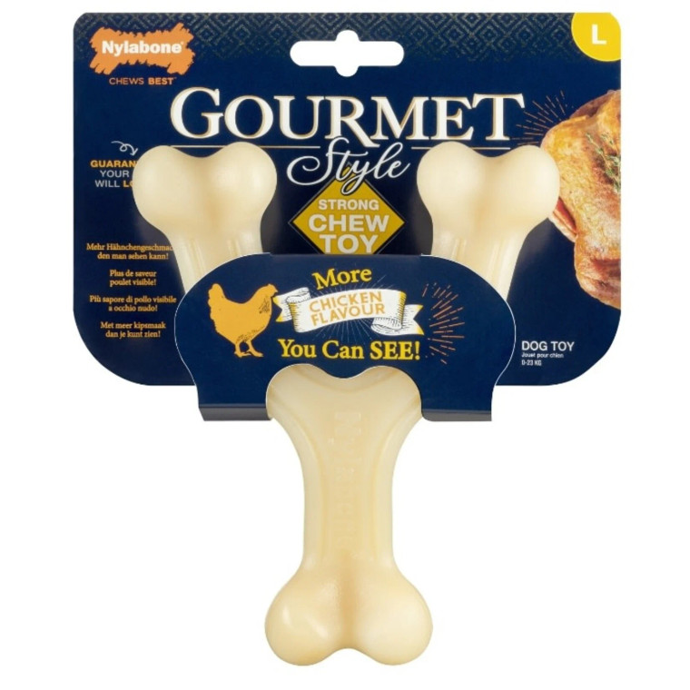 Nylabone Gourmet Wishbone Chicken