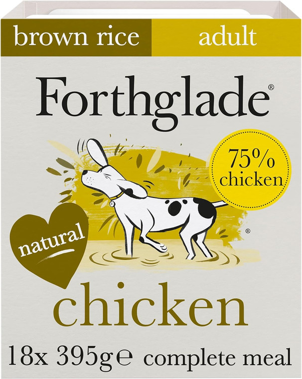 Forthglade Complete Adult Chicken with Brown Rice & Veg