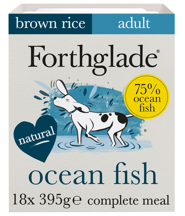 Forthglade Complete Adult Ocean Fish with Brown Rice & Veg