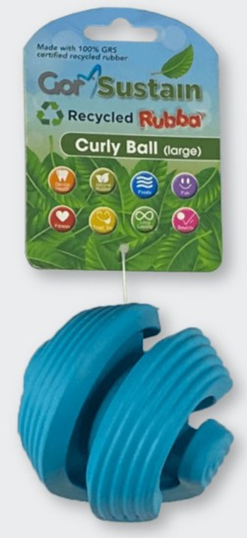 Gor Sustain Rubba Curly Ball - Large