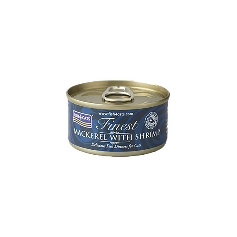 Fish4Cats Mackerel & Shrimp 70g