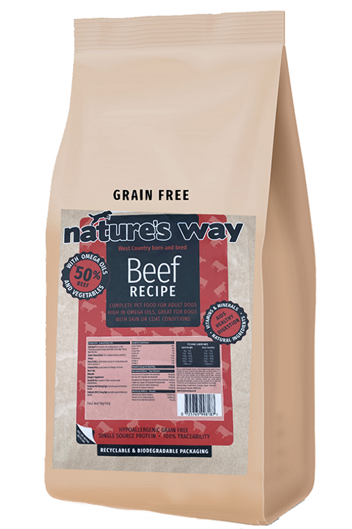Natures Way Grain Free Beef Recipe