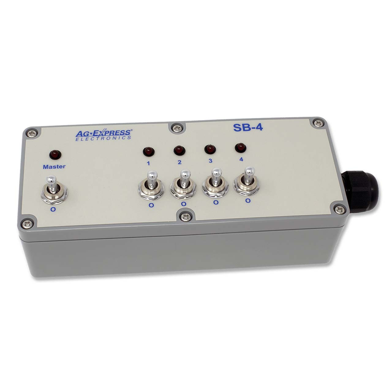 4 Section Manual Clutch Control Switch Box - Ag Express