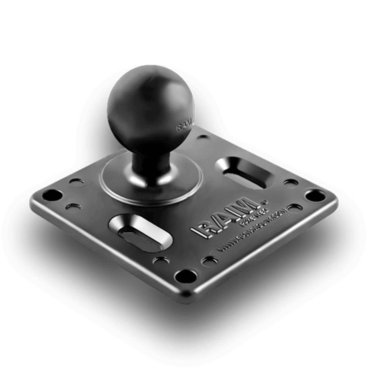 Single Bolt Mounting Plate with 1.5 RAM Ball