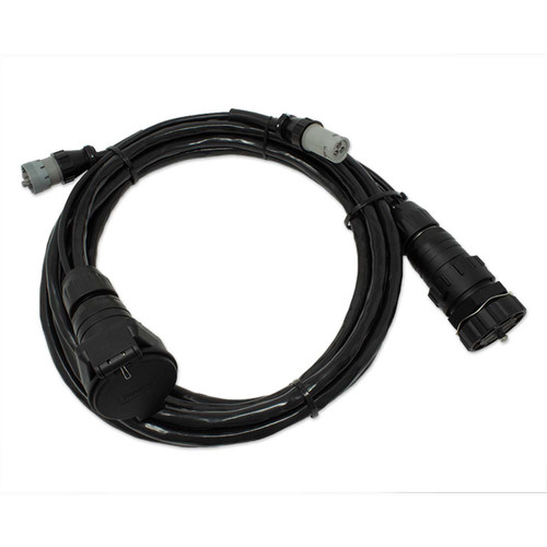 9-Pin ISOBUS Extension Cable with John Deere Rate Controller Foot Switch-10 FT
