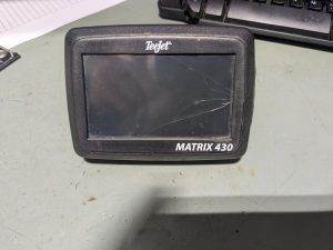 TeeJet Matrix 430 GPS guidance console repair service with touchscreen and display diagnostics