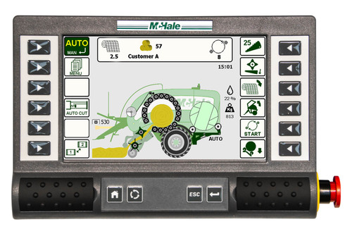 McHale Baler ISO/CAN Terminal repair service by Ag Express Electronics