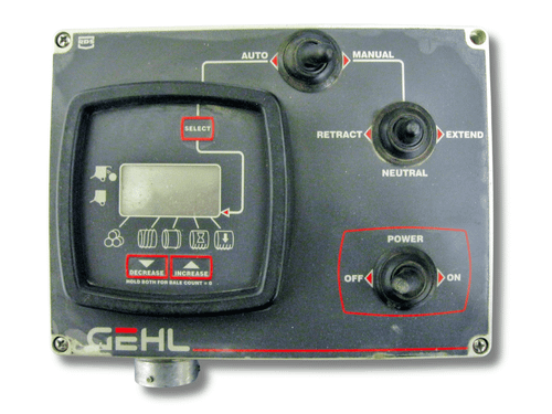 Gehl RDS baler controller repair service