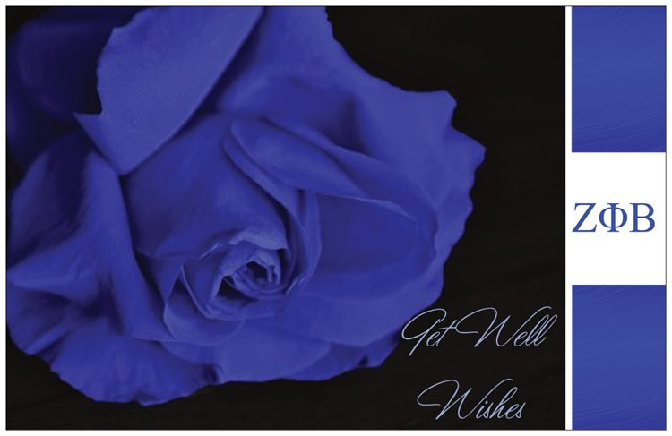 Zeta Sympathy sorority Zeta Cards Zeta Sympathy Notecards Zeta