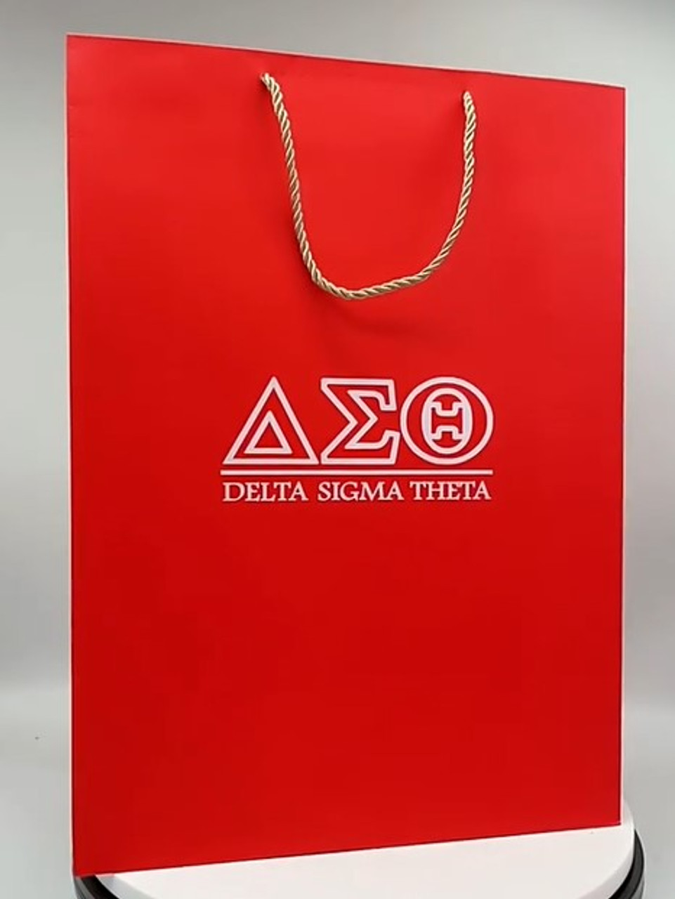Delta Gift bags -ALL RED Medium Delta Gift Bags - Delta Symbols