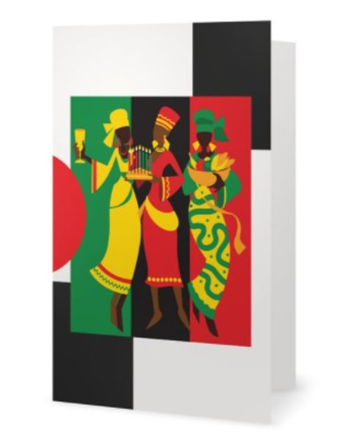 Kwanzaa Love - Happy KWANZAA -  Happy Kwanzaa - Kwanzaa Holiday Cards - Kwanzaa 