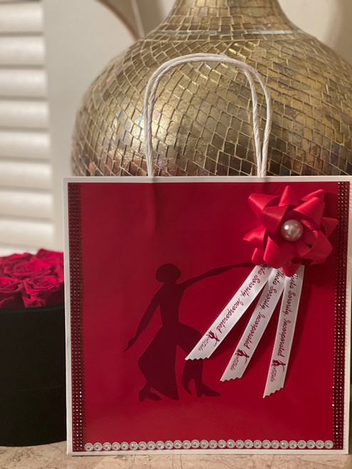 Delta Fortitude Gift bag- VARIOUS DESIGNS - Delta Sigma Theta gifts - Sorority Gift bags