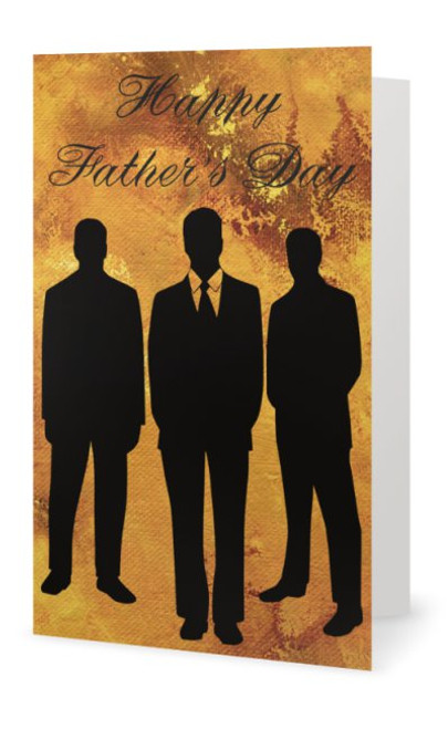 Father's Day - Father of the Year - Black and Gold - Happy ...