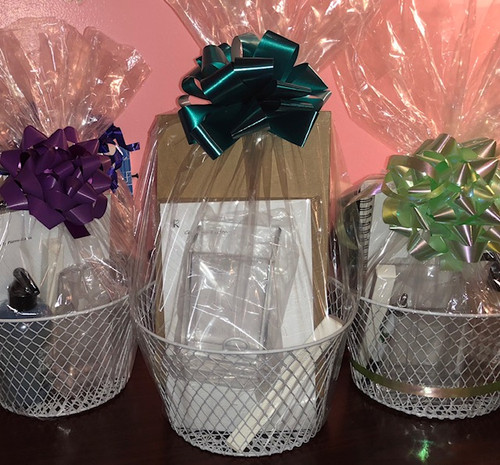 Gift baskets - Baskets for all occasions Personal Gift Baskets - Sorority Gift Baskets - Bridal Gift Baskets - Retirement Gift Baskets - Birthday Gift Baskets - Wedding gift baskets