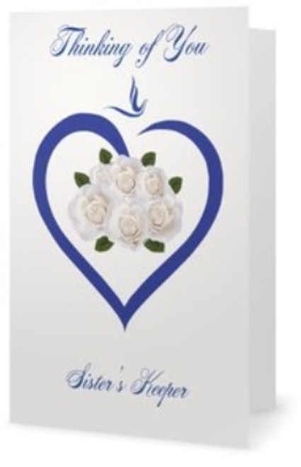 ZETA Thinking of You - (1) Single Card - Zeta phi Beta Thinking of You - Zeta Thinking of You - Zeta Phi Beta - Zeta Woman - Zeta - Zeta Greeting Cards - Zeta Phi Beta Sorority, Inc.  - 