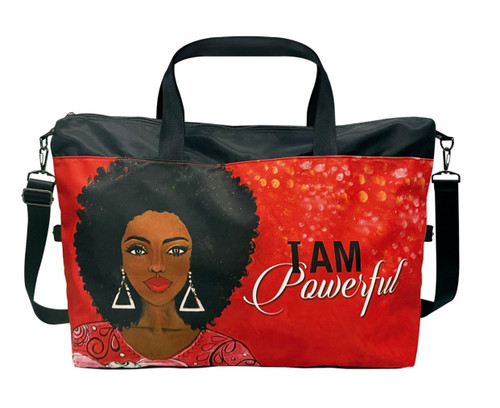 Travel Bag - I AM POWERFUL Delta Travel Bag- Delta Sigma Theta Travel Bag - Red Travel Bag - Travel Bag  - Sorority Sisters Travel Bag - Delta Travel Bag Travel Bag - I AM POWERFUL Delta Travel Bag- Delta Sigma Theta Travel Bag - Red Travel Bag - Travel Bag  - Sorority Sisters Travel Bag - Delta Travel Bag