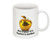 Mug - Golden Apple series (I TEACH) front/back image and quote