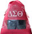 Delta Shoe Bag - Mids Up - Delta Symbols - Shoe Bag - Delta Tote Bag for Shoes  - Delta Symbols and 1913 Tote -Red Bag Tote - Non-Woven Sorority Shoe Bag -  Shoes