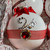 3" White  Delta  Designs Ornaments ***READ DESCRIPTION*** Set of  (4)  Delta Sigma Theta Ornaments - Delta Sigma Theta Holiday Trimmings - Delta Sigma Theta Christmas Ornaments - Delta Christmas Ornaments 