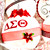 3" All White  Delta  Designs Ornaments -  Set of  (4)  Delta Sigma Theta Ornaments - Delta Sigma Theta Holiday Trimmings - Delta Sigma Theta Christmas Ornaments - Delta Christmas Ornaments 