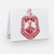 Delta Notecard - Red and White Crest New Enhanced - Delta Sigma Theta - Sorority Notecard - Soror - Deltas