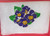 Small African Violets Brooch  - Elegant African Violet Brooch Design - Vibrant Purple Enamel African Violets/Gold Stones in the Pistils - Delta Sigma Theta African Violet Dress Pin